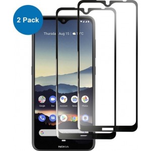 MMOBIEL 2 Stuks Nokia 4.2 Glazen Screenprotector Tempered Gehard Glas 2.5D 9H (0.26mm) - inclusief Cleaning Set