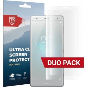 Rosso Sony Xperia XZ2 Compact Ultra Clear Screen Protector Duo Pack