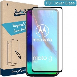 Just in Case Full Cover Tempered Glass Motorola Moto G Pro Protector - Black