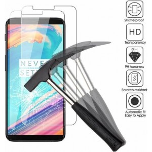 2 stuks - OnePlus 5T glazen Screenprotector / Tempered Glass  (0.3mm)