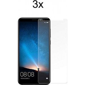 Huawei Mate 10 Lite Screenprotector Glas - 3x Tempered Glass Screen Protector