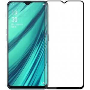 Oppo A9 (2020) Full Cover Tempered Glass Zwart