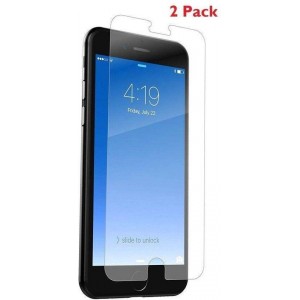 2 Pack   iPhone 7 4.7 inch Glazen tempered glass / Screen protector 2.5D 9H (0.3mm)