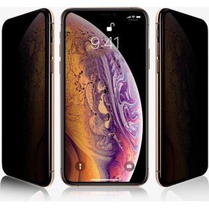 Smartphone screenprotector- Premium - glasbeschermer Zijdedruk - Privacy - Glasbeschermer - voor iPhone 11 PROMAX