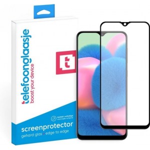 Samsung Galaxy A30s screenprotector gehard glas Edge to Edge