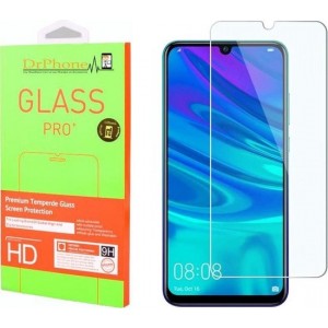 DrPhone 2x Huawei P Smart 2019 Glas - Glazen Screen protector - Tempered Glass 2.5D 9H (0.26mm)