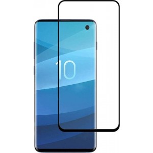 2 Pack Samsung Galaxy S10 Screenprotector Glazen Gehard  Full Cover Volledig Beeld Tempered Glass