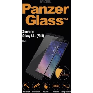 PanzerGlass Premium Screenprotector voor Samsung Galaxy A6 Plus (2018) - Zwart