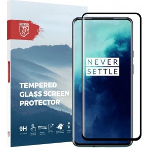 Rosso OnePlus 7T Pro 9H Tempered Glass Screen Protector Zwart