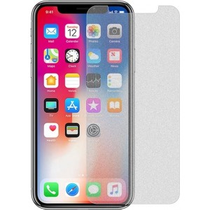 Mobigear Matte Gehard Glas Screenprotector Apple iPhone 11 Pro / X / Xs