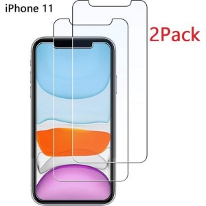 Ntech 2 Pack - Apple iPhone 11 Screenprotector Glass (0.3mm)