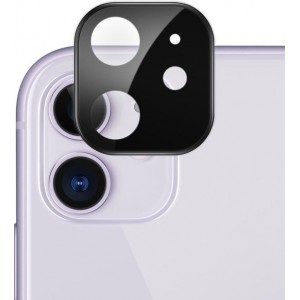 Atouchbo ATB Design Titanium + Tempered Glass Camera Lens Protector iPhone 11 Zwart