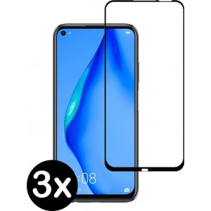 Huawei P40 Lite Screenprotector Glas Tempered Glass - 3 PACK