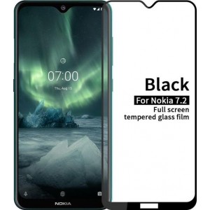 Nokia 6.2 / 7.2 - Full-Cover Tempered Glass - Zwart