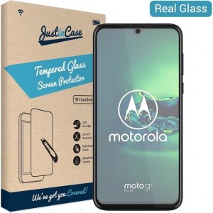 Just in Case Tempered Glass Motorola Moto G8 Plus Protector - Arc Edges