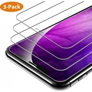 3 Stuks Screenprotector Tempered Glass Glazen Gehard Screen Protector 2.5D 9H (0.3mm) - iPhone 11 Pro