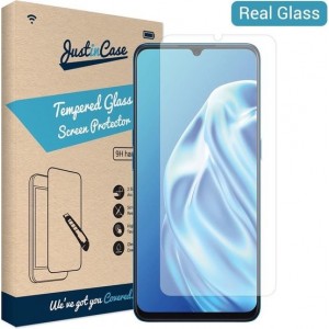 Just in Case Tempered Glass Oppo A91 Protector - Arc Edges