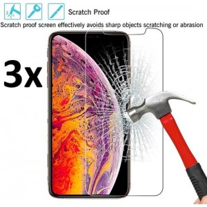 4mobilez iPhone 11 Pro MAX set 3x screenprotectors 2.5D - case friendly