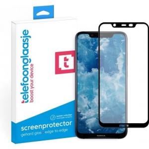 Nokia 8.1 screenprotector gehard glas Edge to Edge