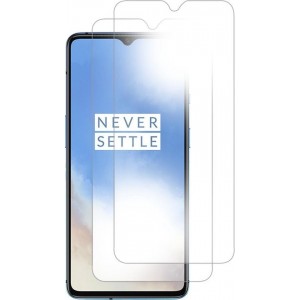 MMOBIEL 2 Stuks OnePlus 7T Glazen Screenprotector Tempered Gehard Glas 2.5D 9H (0.26mm) - inclusief Cleaning Set