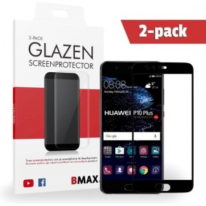 2-pack BMAX Huawei P10 Plus Glazen Screenprotector met volledige dekking | Beschermglas | Tempered Glass