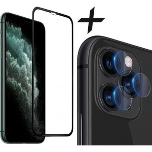 iPhone 11 Pro Screen Protector - Full Screenprotector Glas + Camera Protector