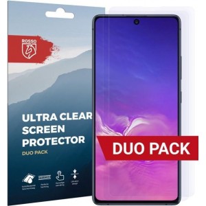 Rosso Samsung Galaxy S10 Lite Ultra Clear Screen Protector Duo Pack