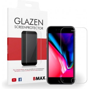 BMAX Glazen Screenprotector iPhone 8 plus / Beschermglas / Tempered Glass / Glasplaatje