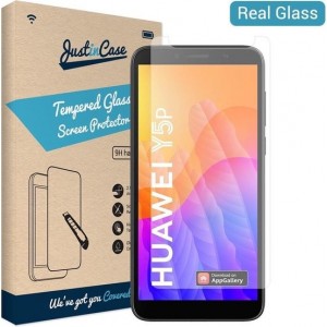 Just in Case Tempered Glass Huawei Y5p Protector - Arc Edges