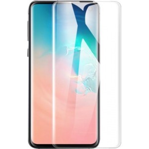 Samsung Galaxy S10+ Beschermfolie Inclusief test folie - Fingerprint blijft werken - Rand tot rand bescherming - Screenprotector