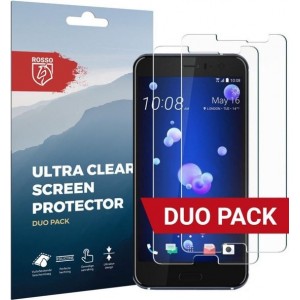 Rosso HTC U11 Ultra Clear Screen Protector Duo Pack