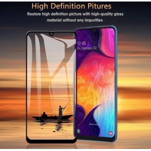 2 Pack Samsung Galaxy A20E Screenprotector Glazen Gehard  Full Cover Volledig Beeld Tempered Glass