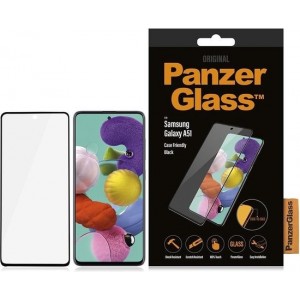 PanzerGlass Screen protector voor Samsung Galaxy A51 - Zwart (2 Stuks)