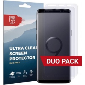 Rosso Samsung Galaxy S9 Plus Ultra Clear Screen Protector Duo Pack