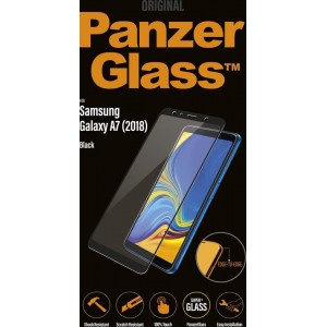 PanzerGlass Premium Screenprotector voor Samsung Galaxy A7 (2018) - Zwart