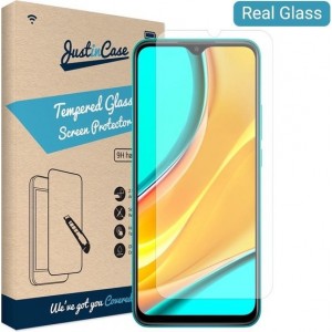 Just in Case Tempered Glass Xiaomi Redmi 9 Protector - Arc Edges