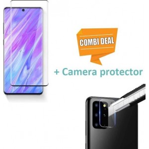 ShieldCase Tempered Glass Screen protector + camera glass Samsung Galaxy A71