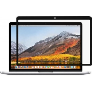 Mobigear Kunststof Screenprotector Zwart Apple Macbook Pro 13 inch 2008-2012