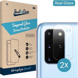 Just in Case Tempered Glass voor de Samsung Galaxy S20 Plus Camera Lens 2 stuks