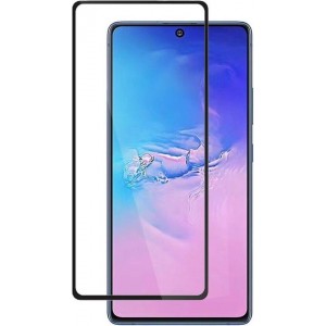 Samsung Galaxy Note 10 Lite - Full Cover Screenprotector - Gehard Glas - Zwart