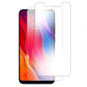 MMOBIEL 2 Stuks Xiaomi Mi 8 Glazen Screenprotector Tempered Gehard Glas 2.5D 9H (0.26mm) Incl. Cleaning Set