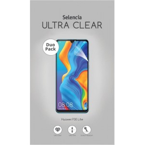 Selencia Duo Pack Ultra Clear Screenprotector voor de Huawei P30 Lite