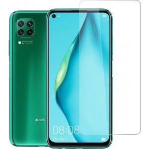 Huawei P40 Lite Transparant Screenprotector - Gehard glas