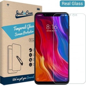 Just in Case Tempered Glass Xiaomi Mi 8 Protector - Arc Edges