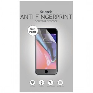 Selencia Duo Pack Anti-fingerprint Screenprotector voor de Samsung Galaxy A70