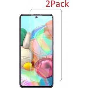 Samsung Galaxy Note 10 Lite Screenprotector Tempered Glass - 2 Stuks