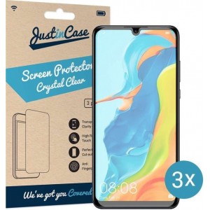 Just in Case Screen Protector Huawei P30 Lite - Crystal Clear - 3 stuks