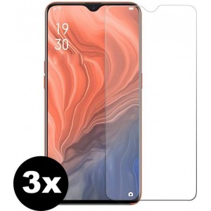 OPPO Reno Z Screenprotector Tempered Glass Gehard Glas Cover - 3 PACK