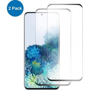 MMOBIEL 2 Stuks Samsung Galaxy S20 Ultra Glazen Screenprotector Tempered Gehard Glas 2.5D 9H (0.26mm) - inclusief Cleaning Set