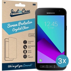 Just in Case Screen Protector Samsung Galaxy Xcover 4/Xcover 4s - Crystal Clear - 3 stuks